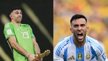 Dibu Martínez y Nicolás González