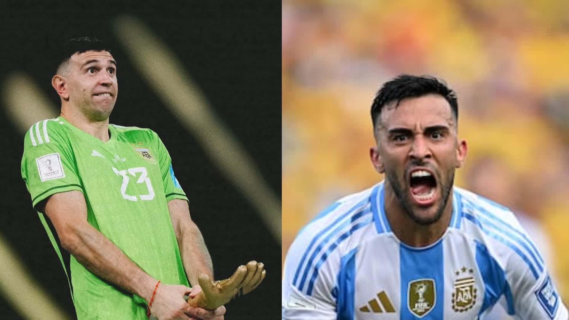 Dibu Martínez y Nicolás González