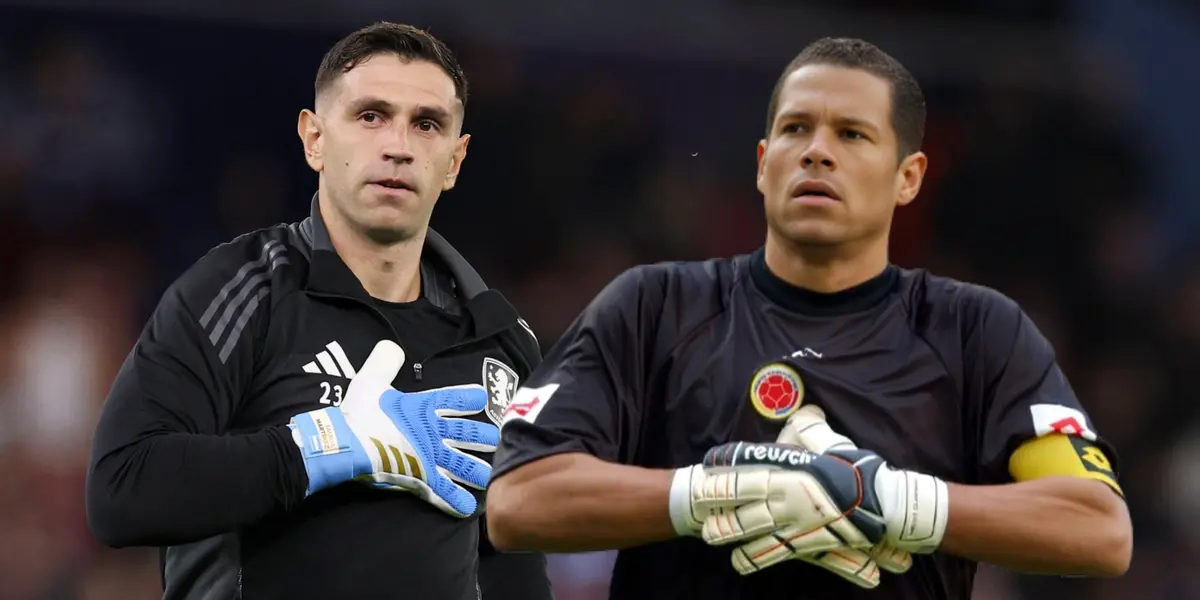 Dibu Martínez y una crítica de "su palo" (Foto Baires-Edición).