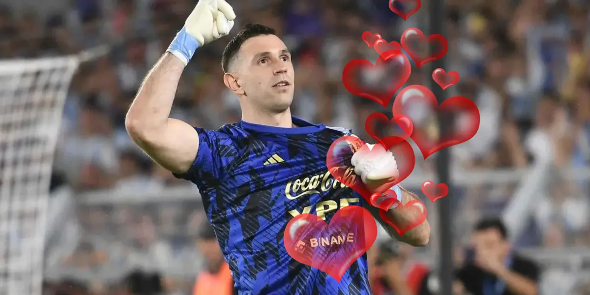 Dibu Martínez y una nueva muestra de amor a la Selección Argentina