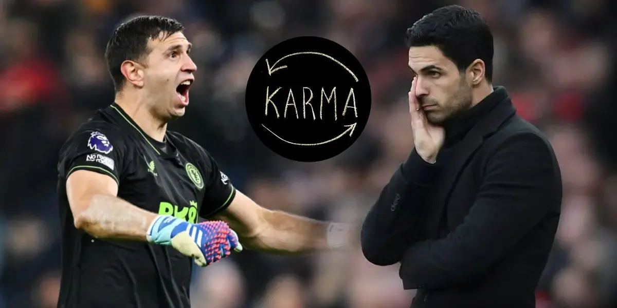 Dibu perteneció al Arsenal casi toda su carrera, hasta que decidió fichar por el Aston Villa.