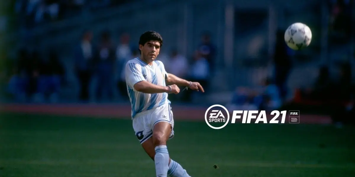 Diego Armando Maradona no tiene límites, y para los apasionados del FIFA 21 hubo una sorpresa.