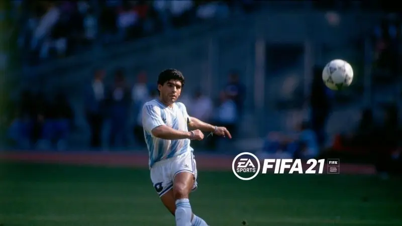 Diego Armando Maradona no tiene límites, y para los apasionados del FIFA 21 hubo una sorpresa.