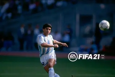 Diego Armando Maradona no tiene límites, y para los apasionados del FIFA 21 hubo una sorpresa.