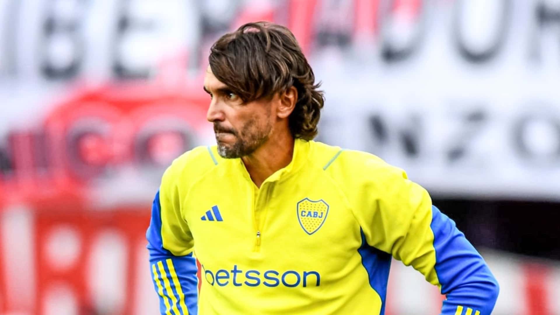 Diego Martínez, DT de Boca Juniors.