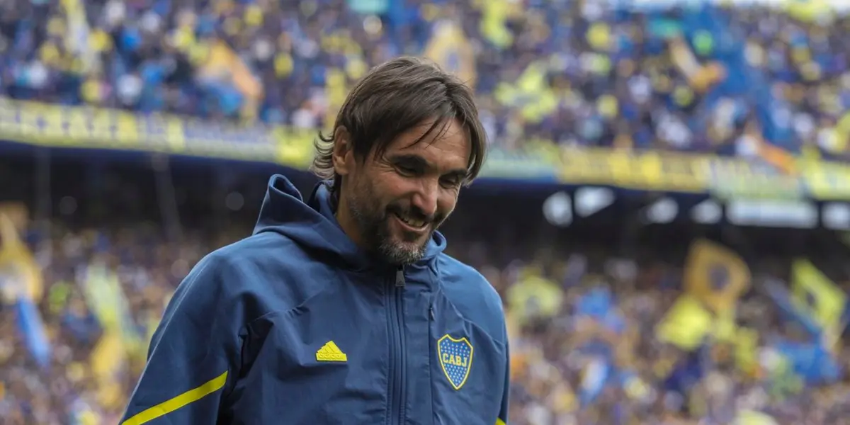 Diego Martínez en La Bombonera