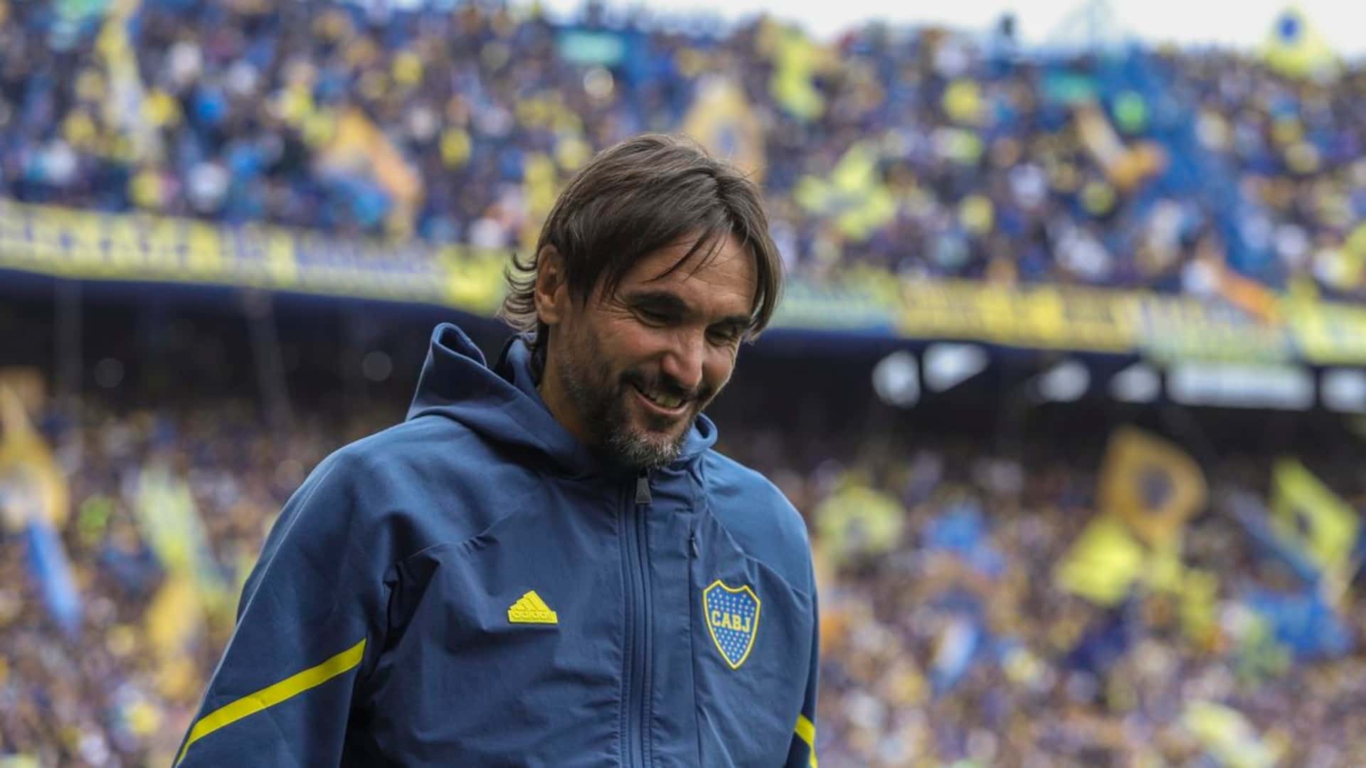 Diego Martínez en La Bombonera