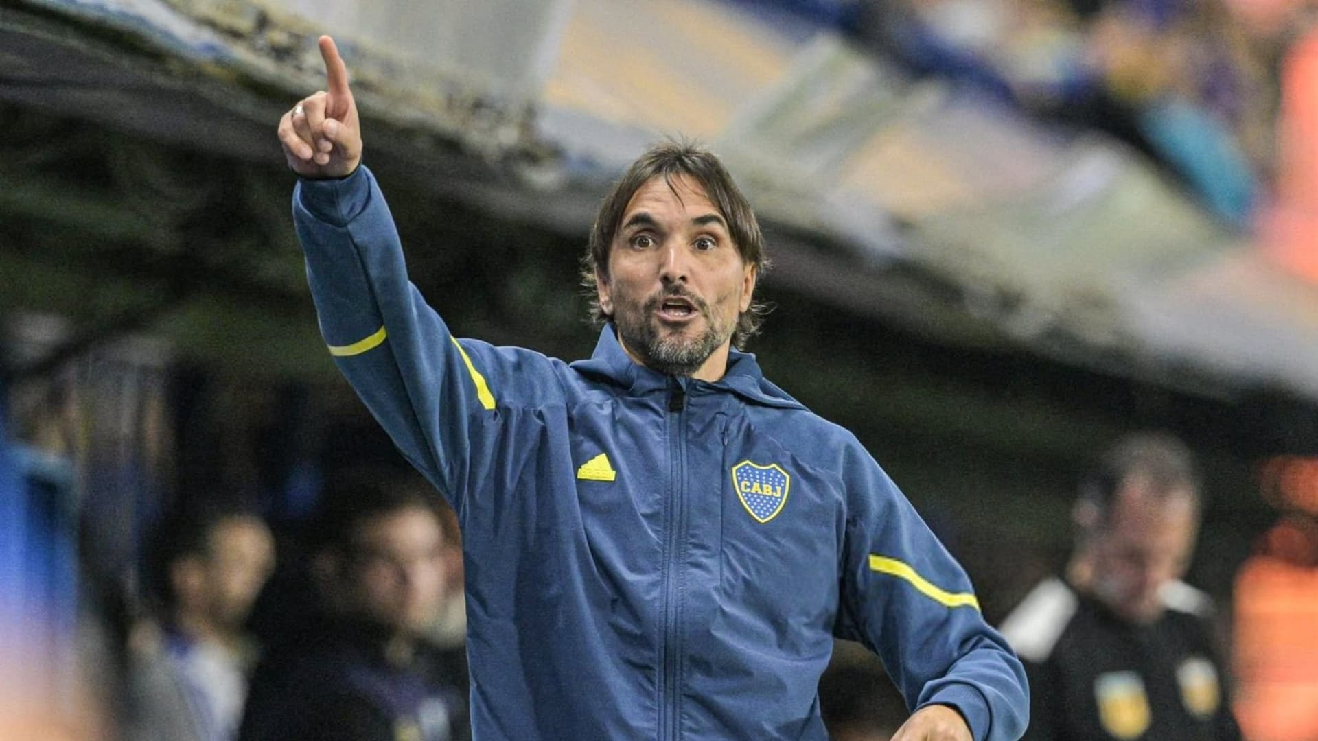 Diego Martínez, entrenador de Boca Juniors.