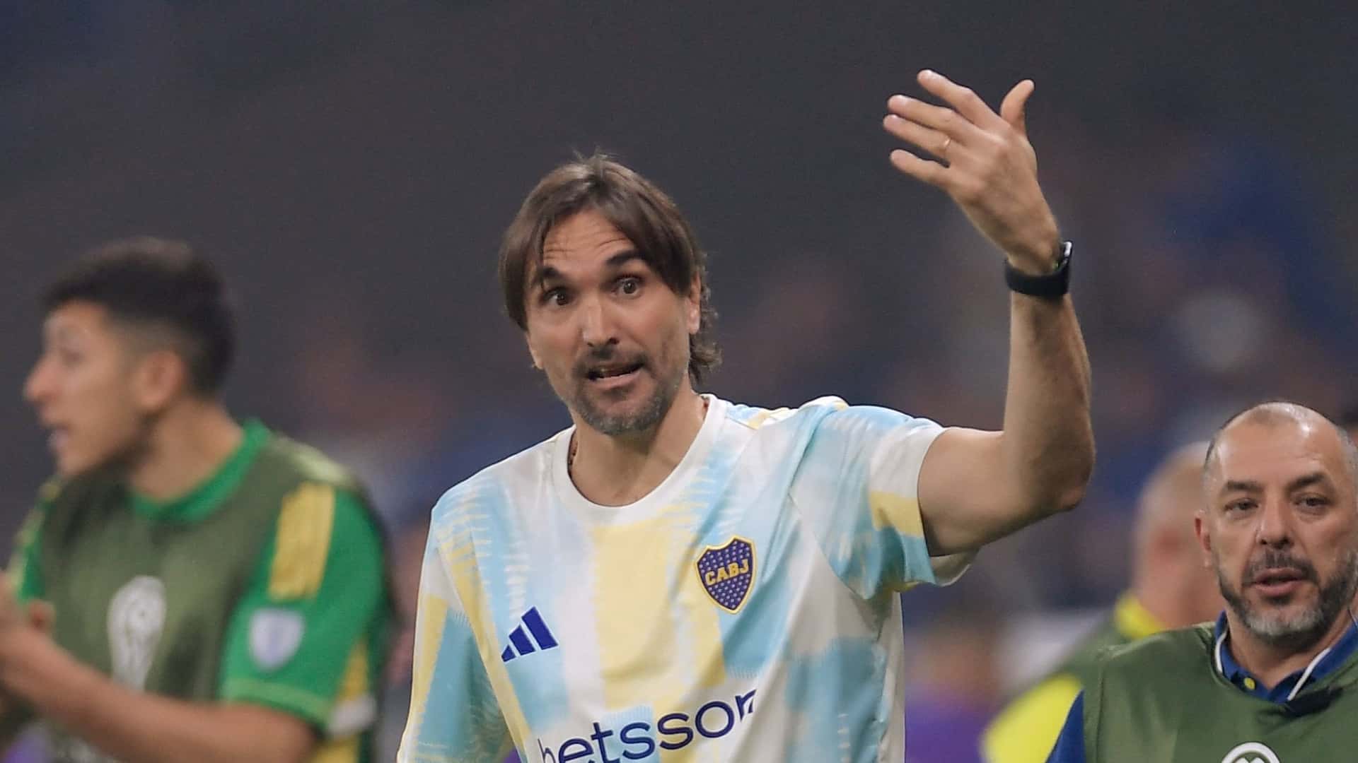 Diego Martínez, entrenador de Boca Juniors.