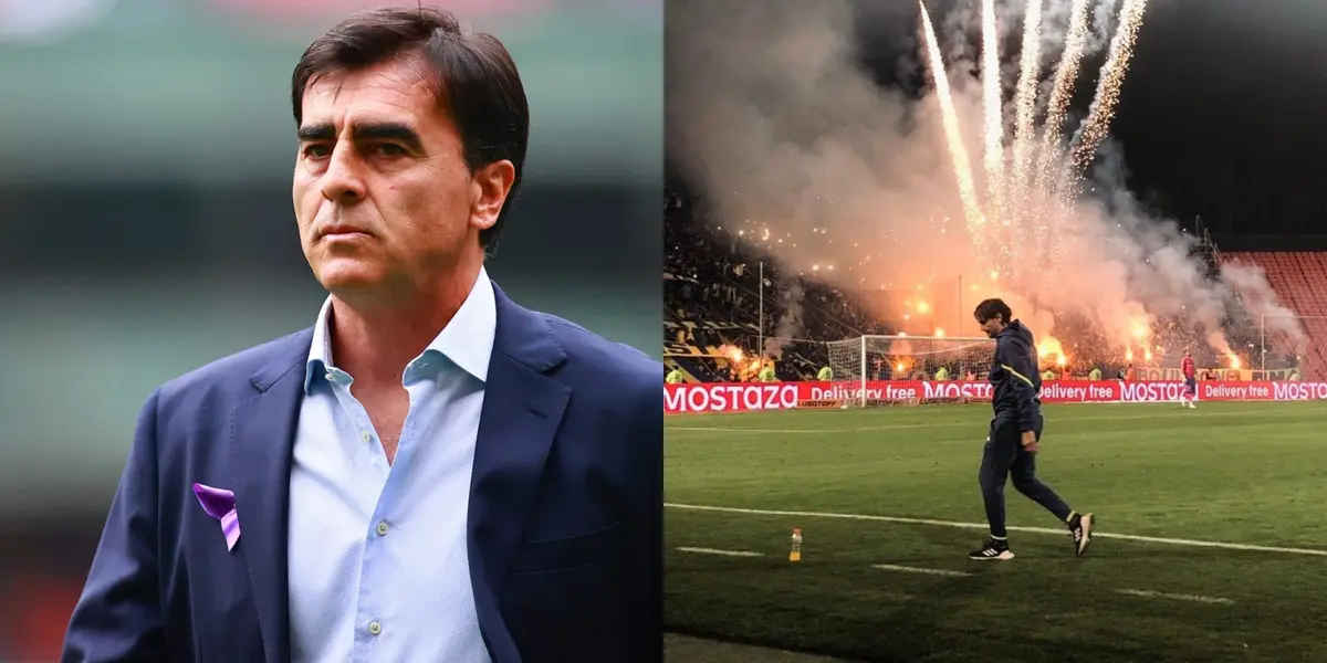 Diego Martínez y Gustavo Quinteros