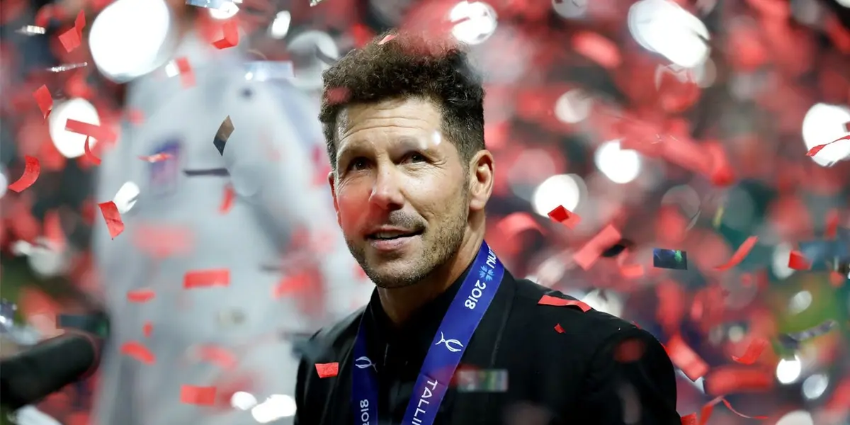 Diego Simeone logró un record absoluto de victorias en el Atlético de Madrid.