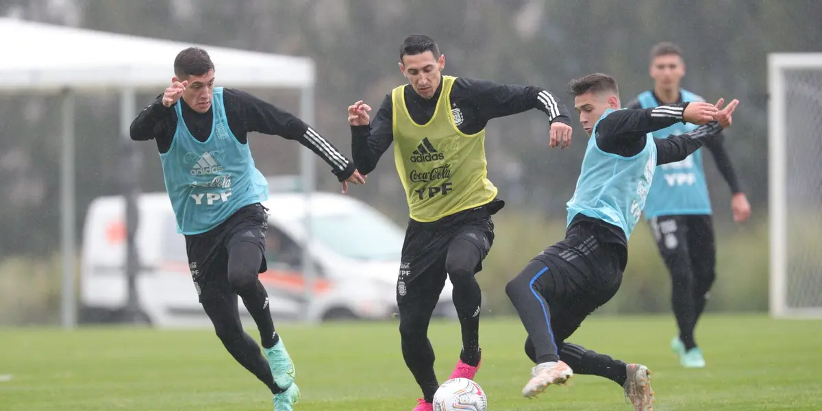 Dos futbolistas del equipo superaron sus respectivas molestias físicas y se entrenaron a la par del grupo.