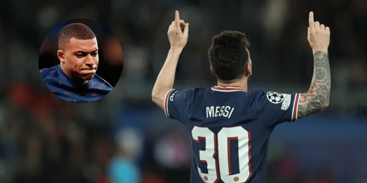 Durante el partido ante Montpellier, la Pulga fue marcado por cinco jugadores al mismo tiempo