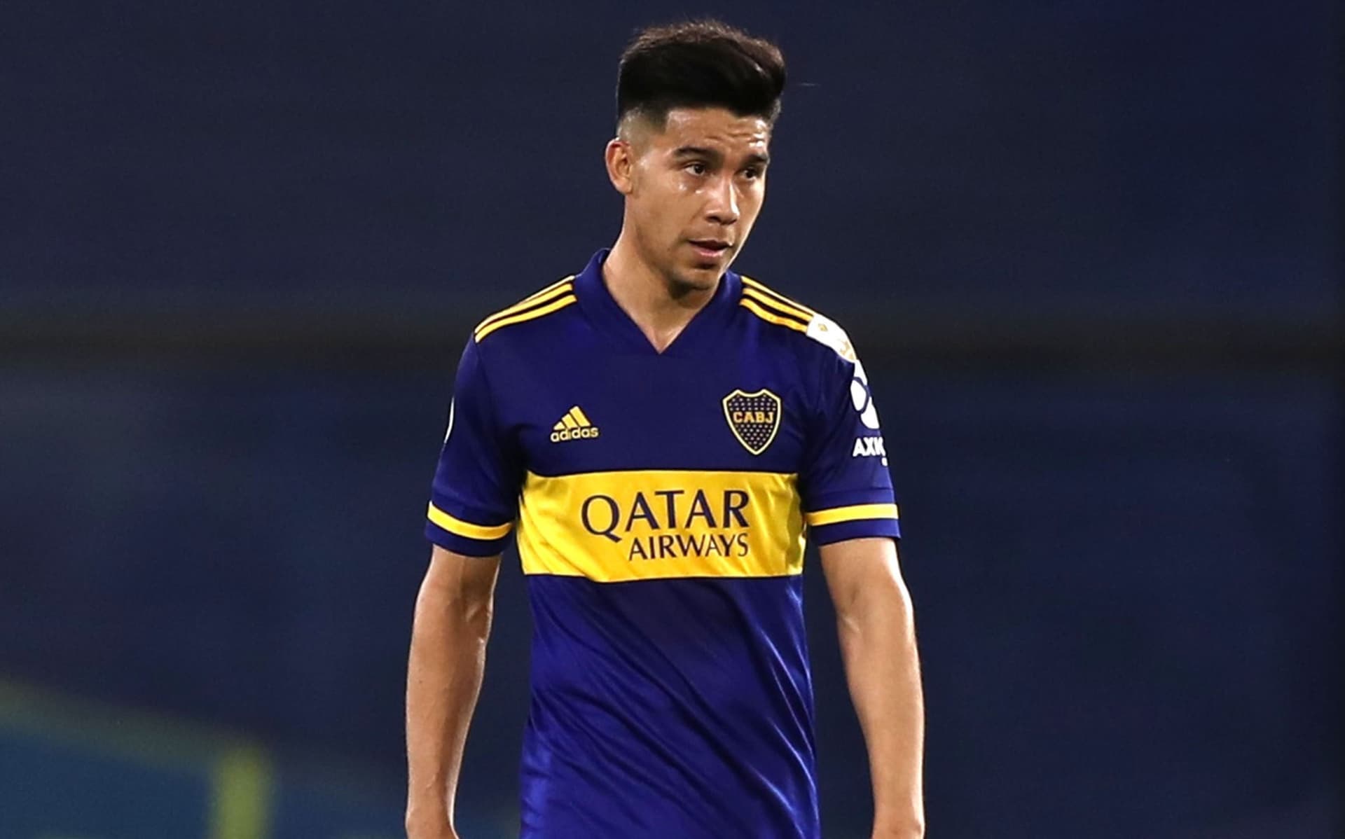 Durante el primer tiempo de Boca-Tigre, Pol sacó de la galera un remate fenomenal