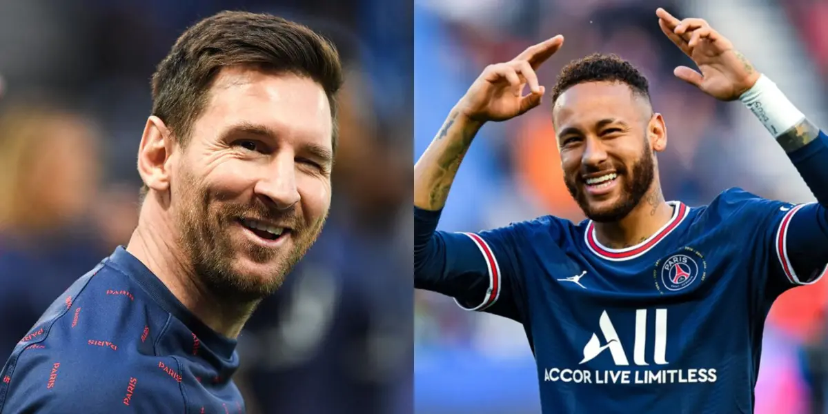 Durante el último comprobatorio de los parisinos, el capitán de la Albiceleste y Ney sumaron minutos en la etapa complementaria