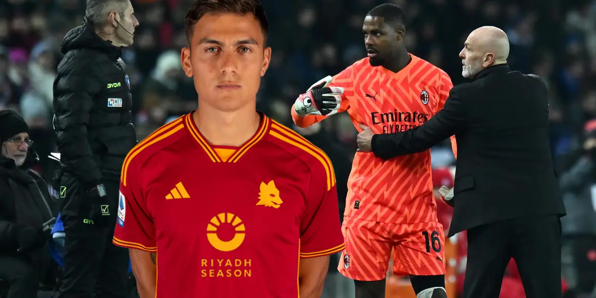 Dybala mandó un mensaje de apoyo a Maignan