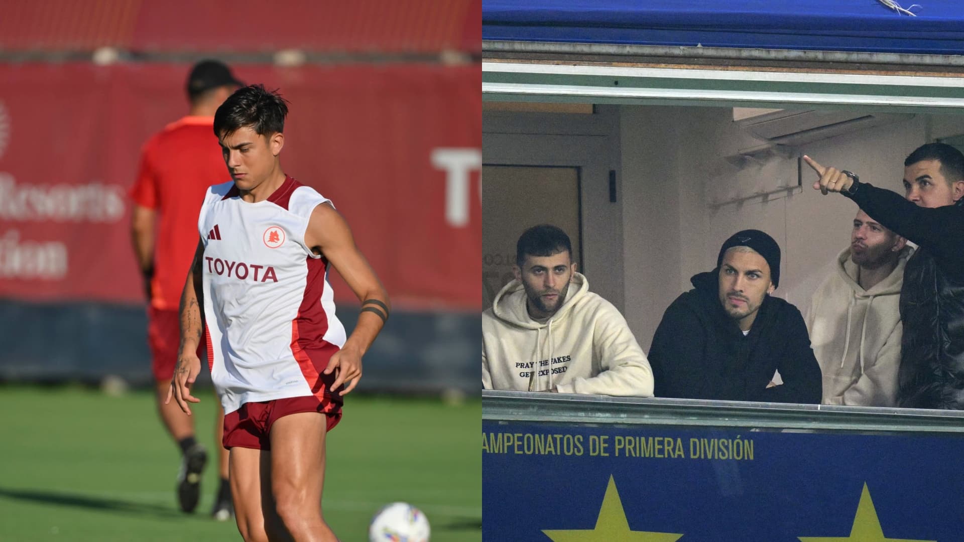 Dybala y Paredes