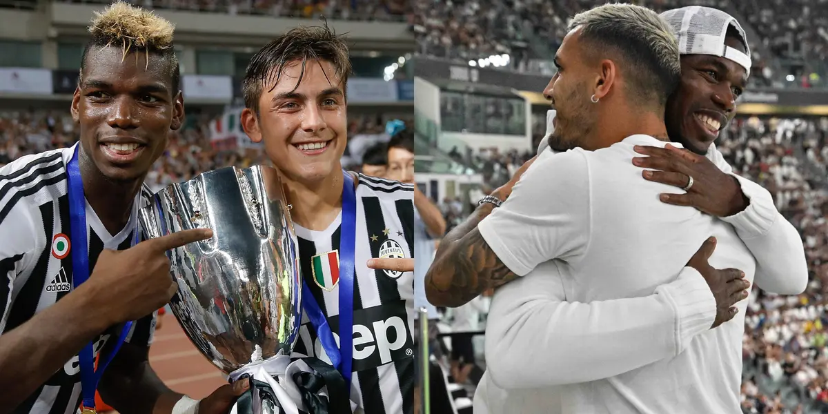 Dybala y Paredes reaccionaron a la sanción de Pogba