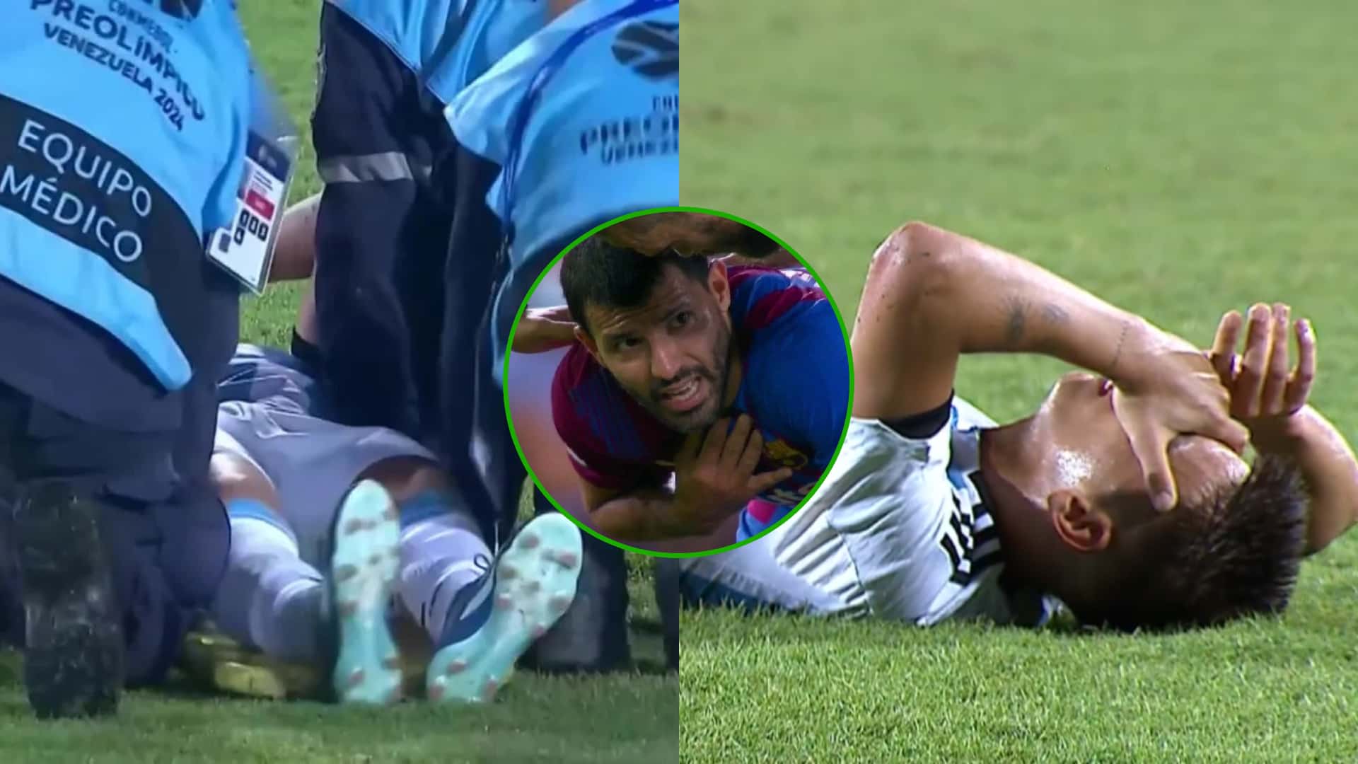 Echeverri sufrió un dolor en el pecho y asustó a todos