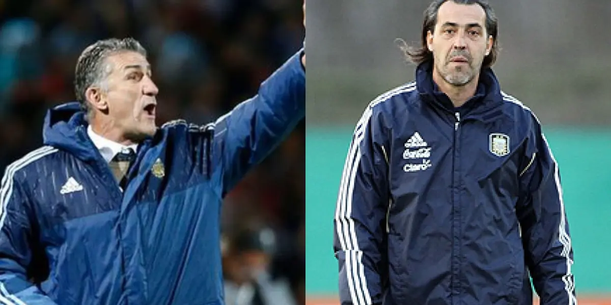 Edgardo Bauza y Sergio Batista.