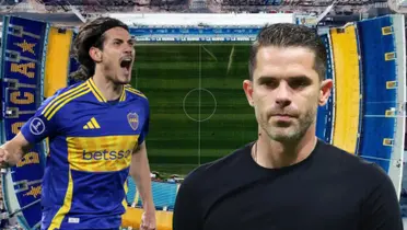 Edinson Cavani y Fernando Gago (Foto tomada de: Milenio/Transfermarkt)