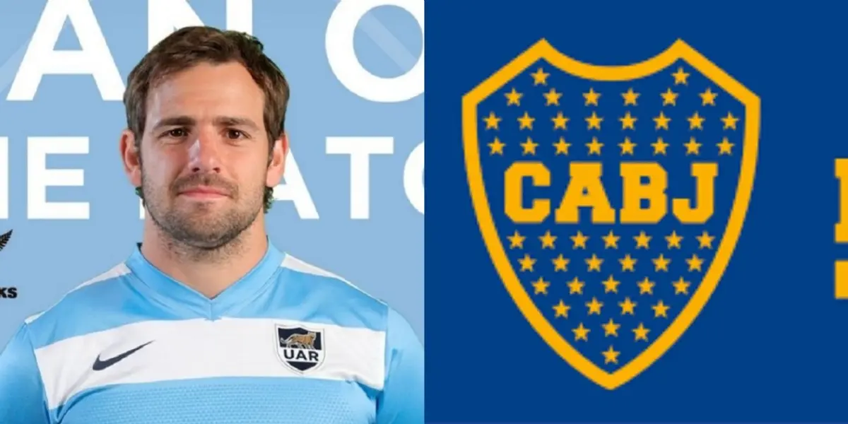 El 10 de la Selección Argentina de Rugby es confeso hincha del Xeneize y hará esto.