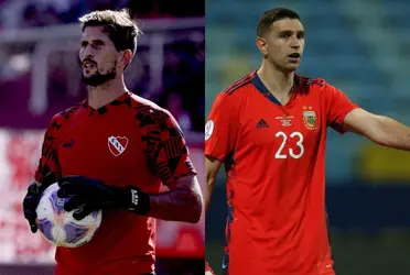 El actual arquero del Rojo de Avellaneda tiene una vinculación con el guardameta campeón del mundo.