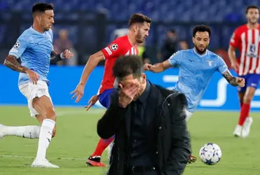 El Aleti del ‘Cholo’ Simeone no se pudo llevar el triunfo en el debut en Champions League.