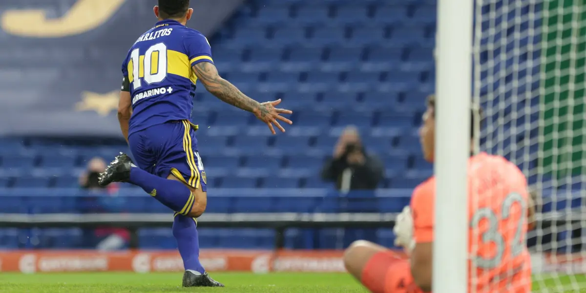 El Apache se llevó por delante a Jonatan Maidana antes de impactar la pelota.