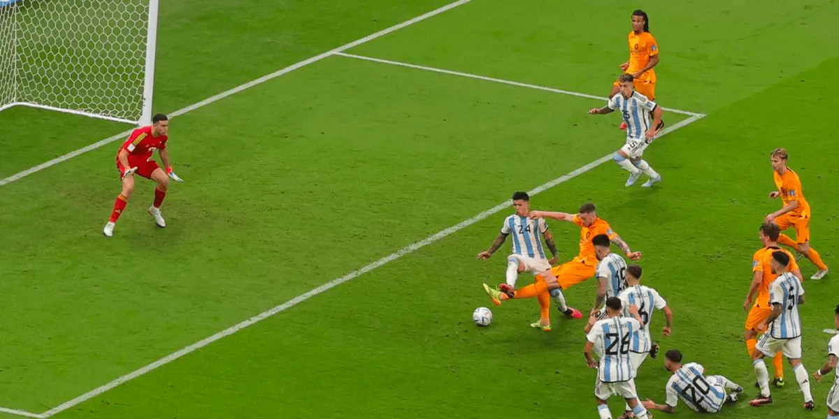 El árbitro Mateu Lahoz pitó una falta que permitió el empate agónico del cuadro europeo