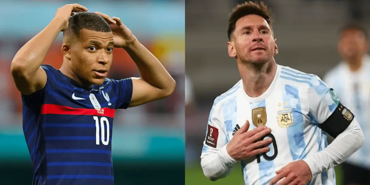 El argentino, a sus 35 años, dio una nueva lección al delantero galo