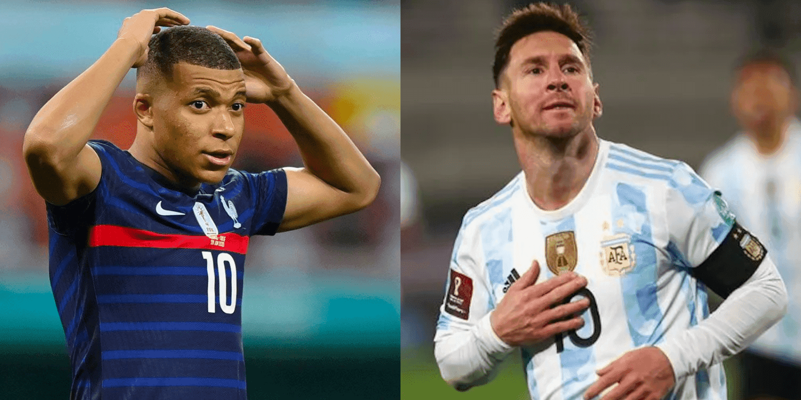 El argentino, a sus 35 años, dio una nueva lección al delantero galo