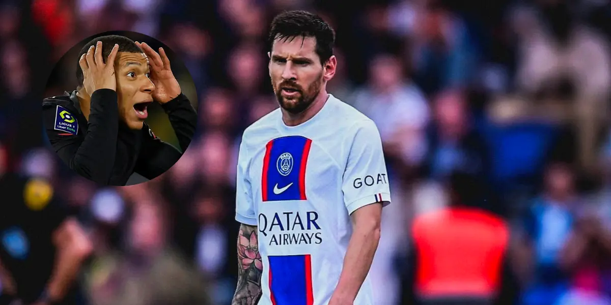 El argentino abrió la cuenta frente a Lyon y desató la alegría de sus compañeros