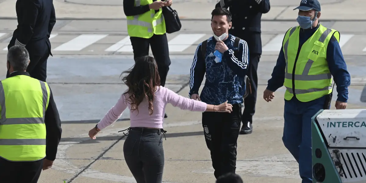 El argentino aprovechó los días de descanso que dio Galtier y viajó a España