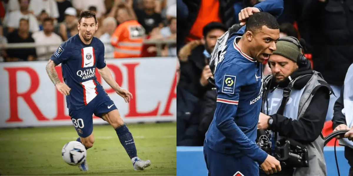 El argentino brilló ante Nantes y los hinchas ni se acordaron del delantero francés