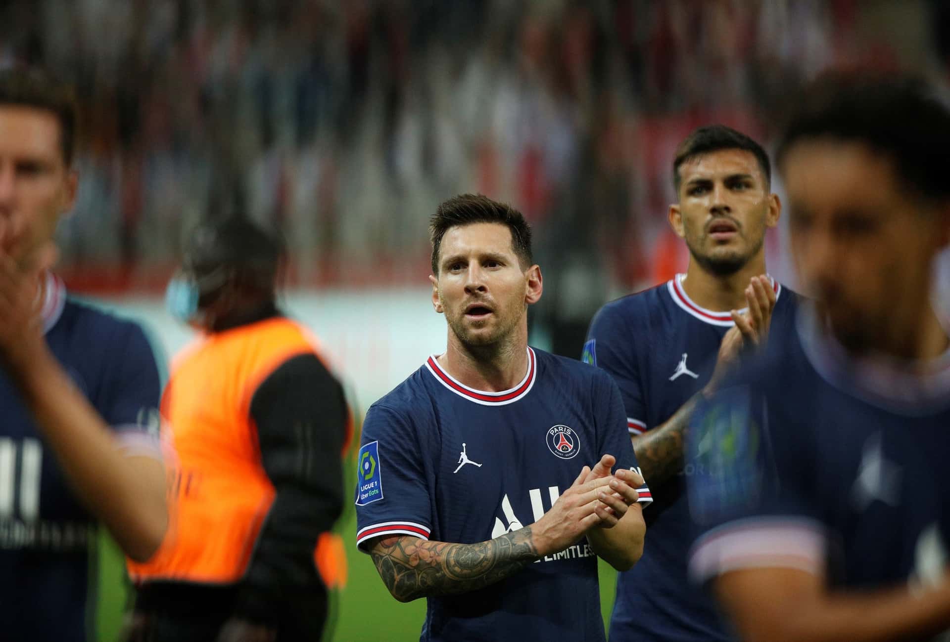 El argentino disputó los últimos 25 minutos en la victoria por 2-0 frente al Reims.