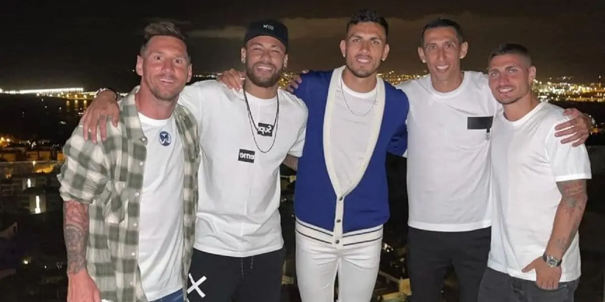 El argentino explicó cómo llegó a cenar con los jugadores del París Saint Germain.