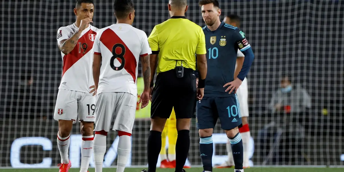 El argentino fue duro contra el árbitro luego del triunfo de la Selección argentina ante Perú. Sin embargo, las estadísticas marcan una cuestión diferente a la planteada por el 10. 