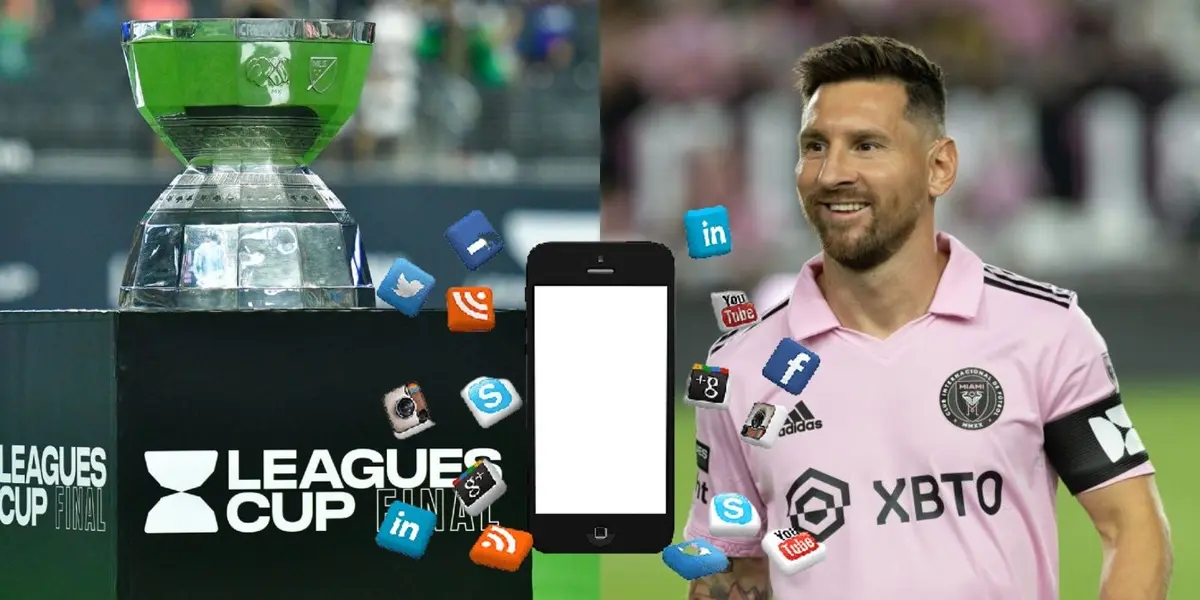 El argentino irá por su primera estrella con el Inter Miami y en la previa recibió un insólito mensaje en redes sociales.