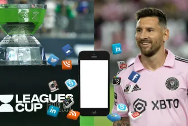 El argentino irá por su primera estrella con el Inter Miami y en la previa recibió un insólito mensaje en redes sociales.