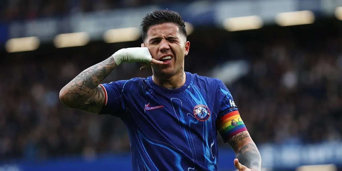 El argentino le anotó un tanto a su compatriota en Stamford Bridge.