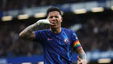 El argentino le anotó un tanto a su compatriota en Stamford Bridge.