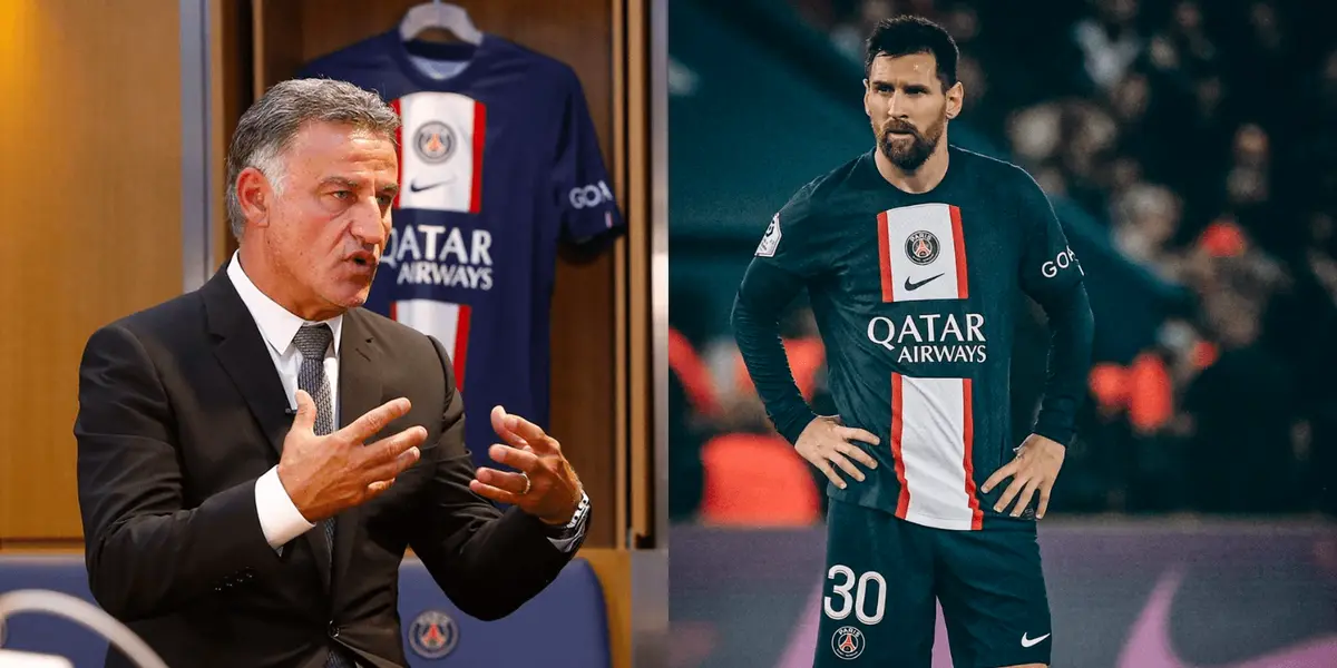 El argentino regresó a las canchas, aunque no terminó el compromiso por disposición del DT de los parisinos