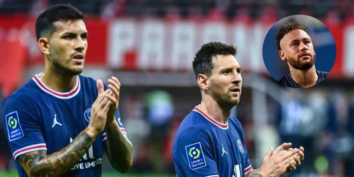 El argentino se siente respaldado por una de las figuras europeas del plantel parisino y le demuestra su afecto en redes