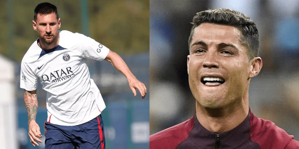 El argentino tiene un increíble registro y está a punto de alcanzar en la tabla de goleo al portugués, si no se toman en cuenta los penales