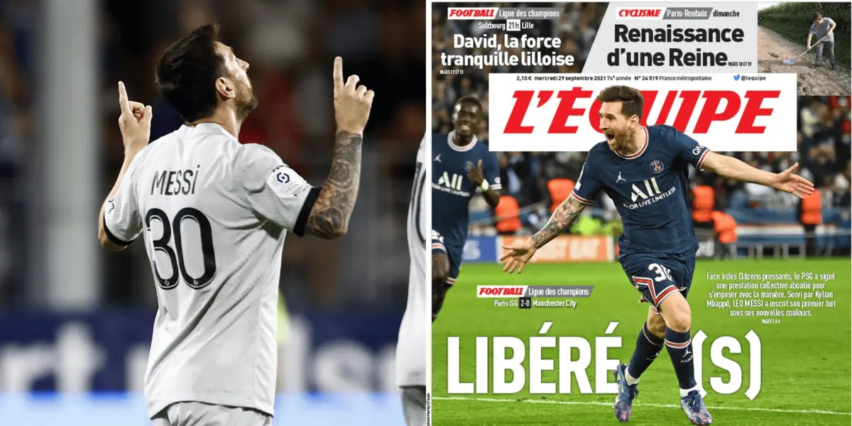 El argentino volvió a brillar con la camiseta del PSG, marcó una chilena y fue ovacionado por la hinchada local