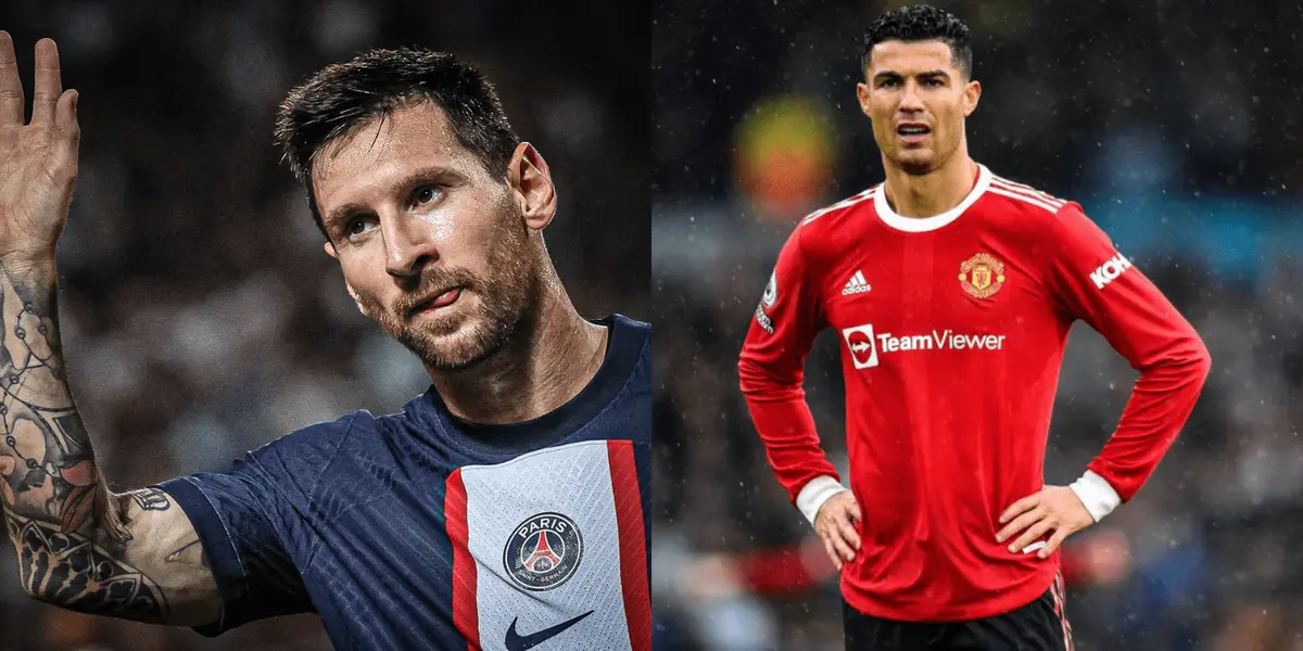 El argentino ya lleva tres títulos solo en el 2022 contra el pobre registro del delantero portugués