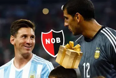 ¿Se juntan en Newell's? El regalo que le hizo el Patón Guzmán a Messi en Rosario