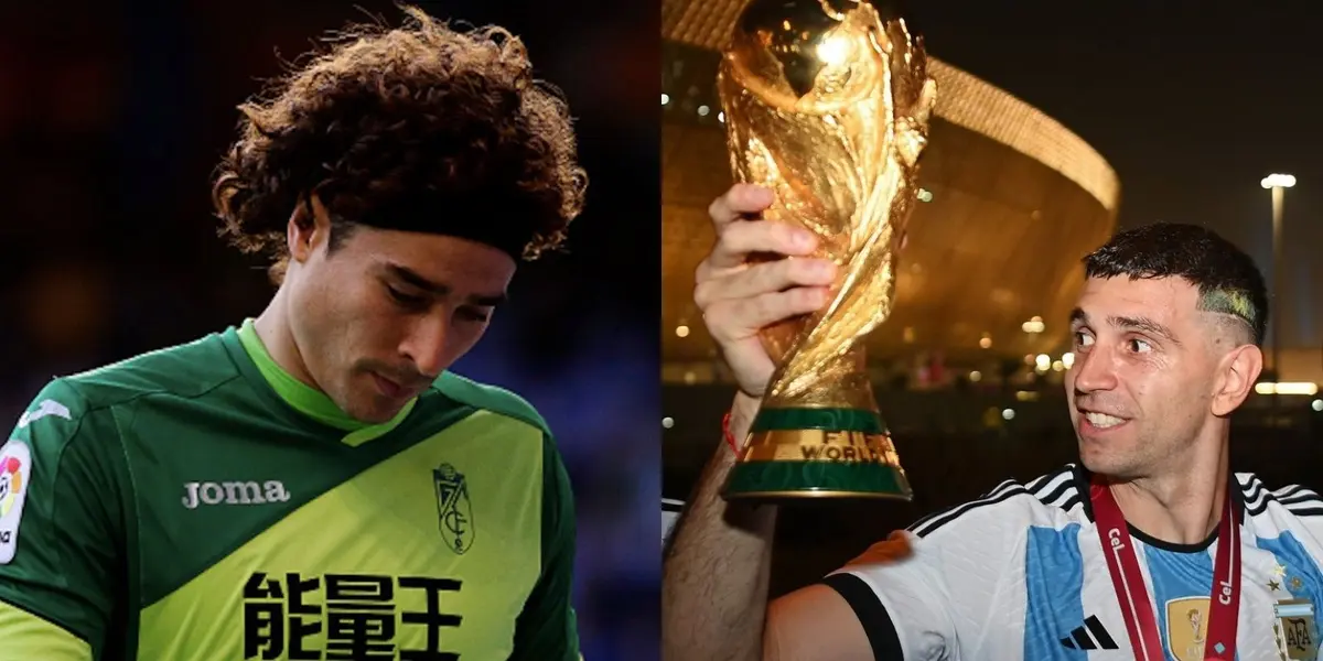 El arquero campeón del mundo era rebajado en México por Ochoa, quien vive un sorprendente momento en Italia.