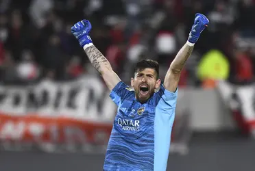 El arquero de Boca hbló y dio su sensación luego de ser la gran figura en el partido disputado en el Monumental.